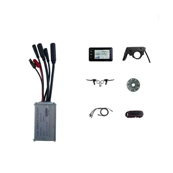15A EBike Controller Kit 36/48 В 250 W Велосипеден контролер с LCD-панел GD01 за Електрически Скутери, Аксесоари за свободни стаи