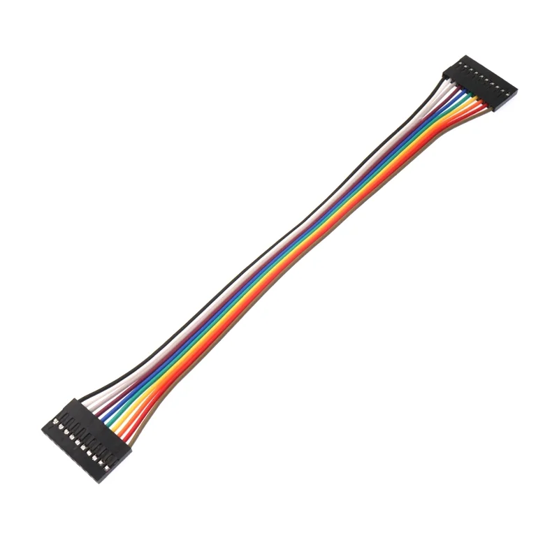 Dupont Line 20 см на 30 см 2.54 мм Дамски корона 1P/2P/3P/4P/5 ПЕНСА/6P/7P/8P/9P/10Pin Цветен макетный кабел за джъмперите за Arduino