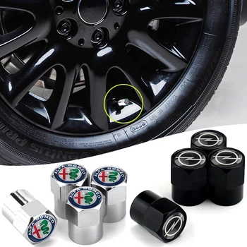 4 бр., капачката на вентила на автомобилни гуми, капачки за въздушни пръти гуми за Smart Fortwo Forfour Brabus 453 451 450, автомобилни стикери, аксесоари