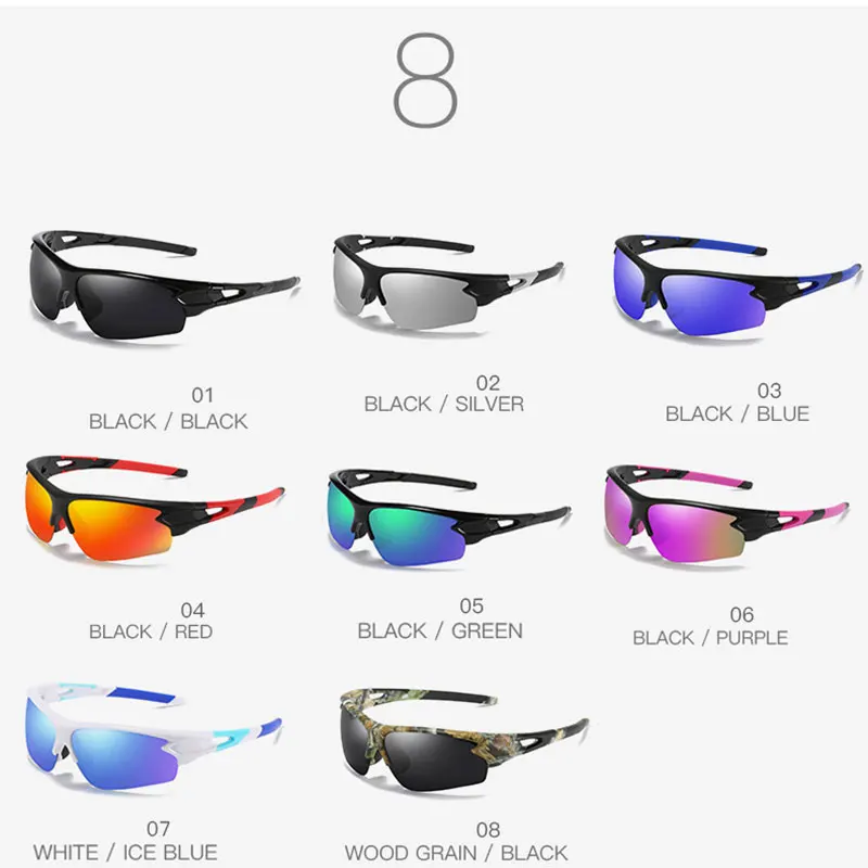 Най-добрите нови автомобилни очила С антирефлексно покритие, очила за каране по планински път, Спорт на открито, на Къмпинг, Слънчеви очила за пътуване, Ciclismo TR90 и UV400