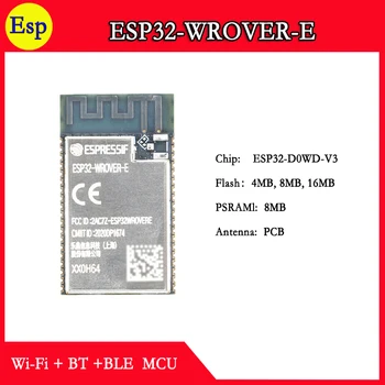 ESP32-WROVER-E 4M 8M 16M N8 N4 N16 8MB PSRAM ESP32 WROVER E Espressif Печатна платка ESP32 Антена Двуядрен Модул Wi-Fi и Bluetooth