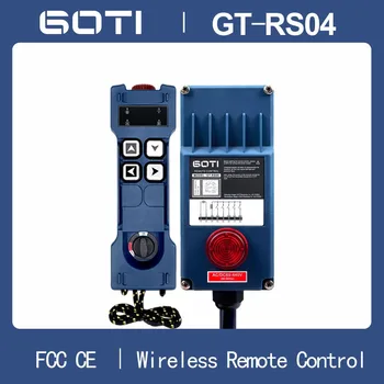 GOTI GT-RS04 Подобен Telecrane TELEcontrol F21-4S Промишлен Rc дистанционно Управление 4 с Една Скорост за Повдигане на крана, UHF