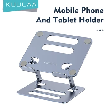 KUULAA Поставка за таблета на Притежателя на телефона за iPad Pro air mini 2020 2021 Samsung Xiaomi Сгъваема поставка за iPad