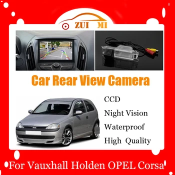 Автомобилна камера за обратно виждане, за да Vauxhall, Holden, OPEL Corsa C 2000 ~ 2006 ГОДИНА CCD Full HD нощно виждане, на резервно помещение парковочная