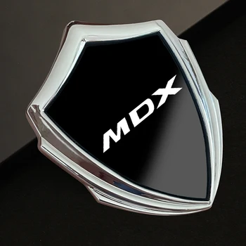 Автомобилна стикер 3D Стил на Емблемата на Стикер за пребоядисване на каросерията на Автомобила, стикер върху Иконата, аксесоари за интериорен дизайн, Метална автомобили стикер за Acura MDX