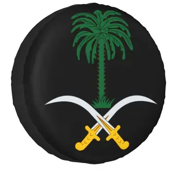 Емблемата на Саудитска Арабия Калъф за Гуми, Резервна гума Универсален за Grand Cherokee на Jeep SUV Camper автоаксесоари 14 
