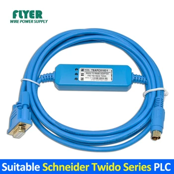 Кабел за програмиране на PLC tsxpcx1031 Линия зареждане на RS232 порт е Подходяща за серия от Schneider Twido