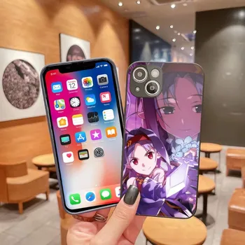 Калъф за мобилен телефон SAO Yuuki Konno за iPhone 14 13 12 11 Pro Max X XR XS 8 7 Plus от Течно Стъкло Funda
