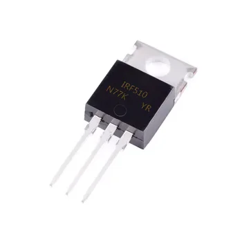 Комплектът включва IRF510PBF 100V 5.6 A N-канален полеви транзистор TO-220 от списъка със спецификации