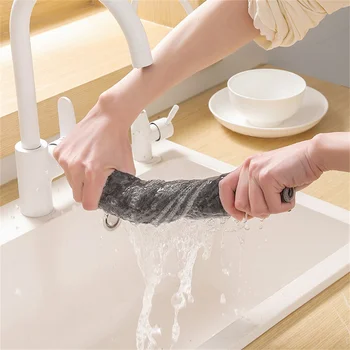 Кухненски кърпи от микрофибър С автоматично отвор за захващане, силно водопоглъщаемост, мощно дезинфекция, почистване на кухненски бар