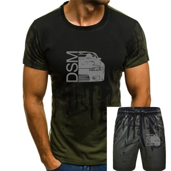 Мъжка тениска с висока засаждане Turbo Dsm Eclipse, дамска тениска