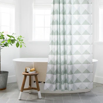 Нова завеса за душ с индивидуален печат, с дебели скандинавски, японски завеси, плат за врати на баня, водонепроницаемое украса, високо качество
