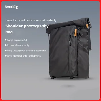 Раница за камера Smallrig, водоустойчива чанта за камера за съхранение на бутилки с вода и Ергономичен дизайн, раница за огледално-рефлексни фотоапарати за фотографи