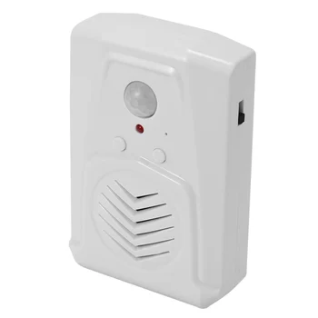 Сензор за движение на Вратата ключа MP3 Инфрачервен звънец Безжичен PIR Датчик за движение Гласова Суфлер Врати аларма