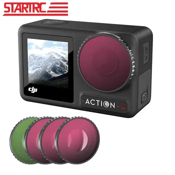 Филтър на обектива за DJI Action 4 ND Набор от филтри ND8 ND16 ND32 CPL Филтри за DJI Osmo Action 4 Аксесоари за екшън камери