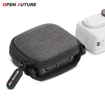 Чанта за съхранение на Insta360 GO 3/Action 3/Action 4/GoPro8/9/10/11/12 Защитна чанта за тялото, устойчив на удари калъф за носене на ръка, аксесоари за фотоапарати